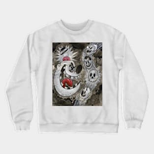 Crazy Face Crewneck Sweatshirt